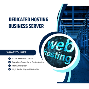 Dedicated Hosting – Business Server (32 GB RAM, 1 TB SSD)
